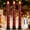 Red, variant on Flameless Cone Candle with Built-in Star String Light, 11-Button Remote Control, Timer, Battery Powered, Simulated Flame, 3-Pack Window Candle, Christmas Home & Wedding Decoration (White, red, Blue)