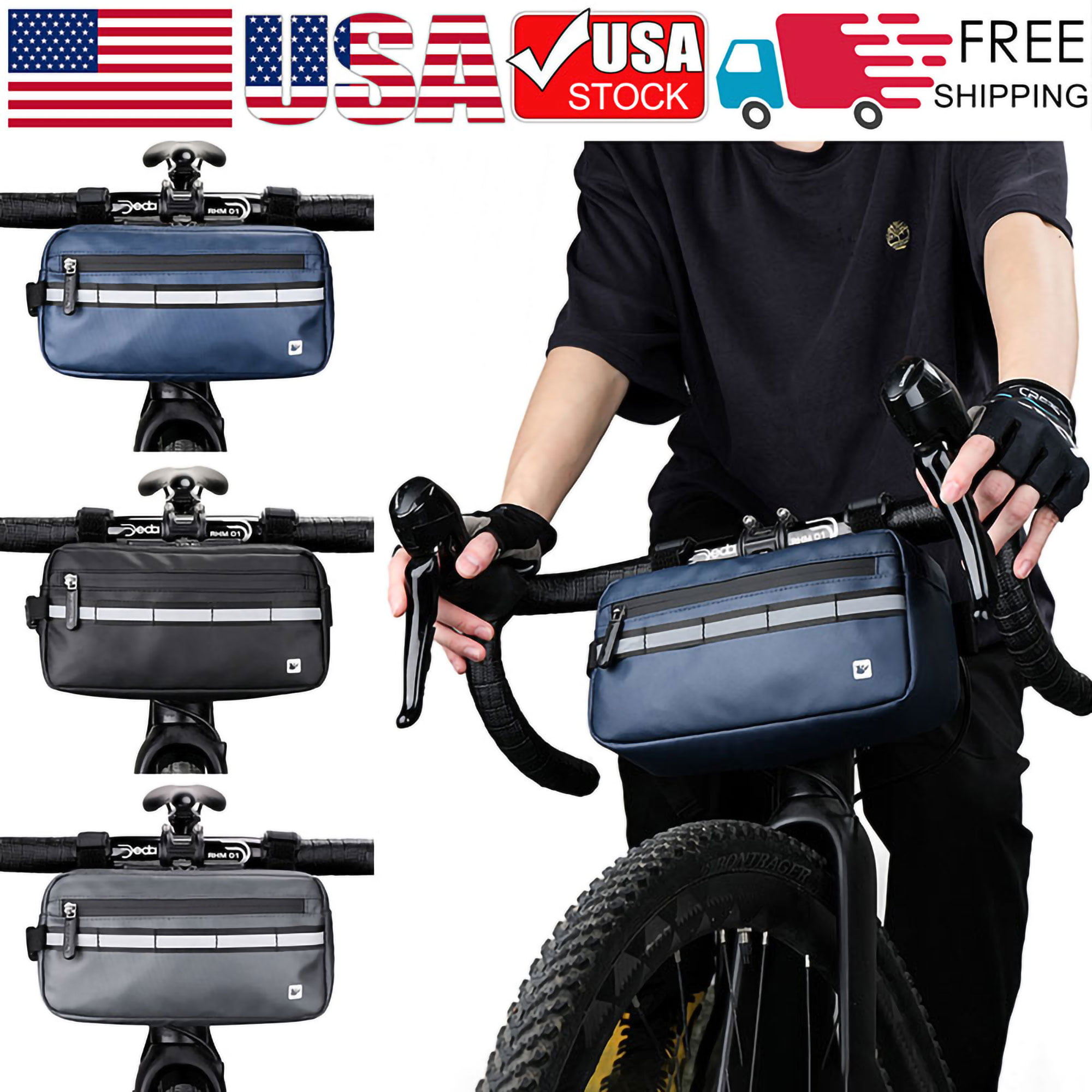 Bicycle Bag Front Tube e Handlebar Bag Waterproof Cycling Bag Bicycle Acces W7U3 