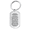 Silver, variant on Stainless Steel Ayatul Kursi Keychain Islamic Muslim Arabic Calligraphy Keyring Pendant Islam Arab Gifts, Silver