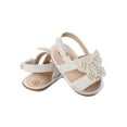 thumbnail image 3 of hirigin Baby Girls Summer Butterfly Sandals Non-slip Soft Sole Toddler Princess Open-toed Flat Shoes, 3 of 9