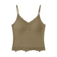 thumbnail image 5 of IMENGL Tank Tops for Women Sleeveless Lace Thin Shirt Soft Casual Women's Slim-Fit Camisole,M-XXL, 5 of 5