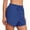 B_ Dark Blue, variant on Womens Elastic Waist Cotton Sweat Shorts, Drawstring Closure with Side Pockets, Soft Fabric for Home Loungewear Use Blue L