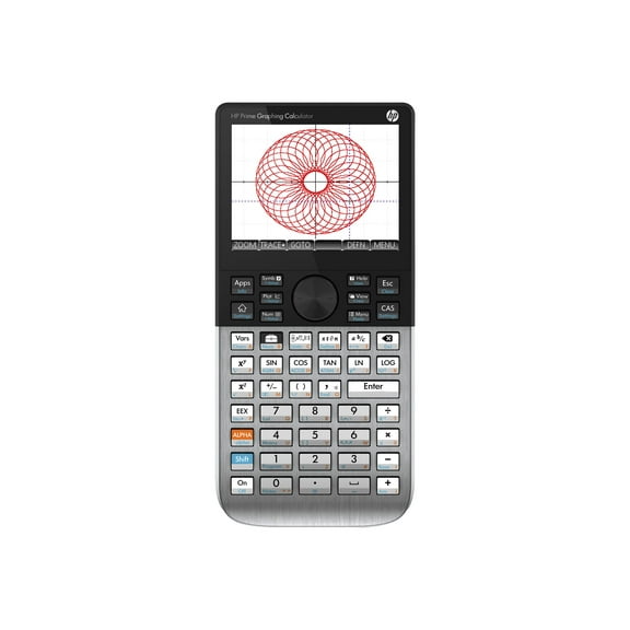HP Prime Advanced Graphing Calculator with USB Cable, Black