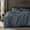 Flint Stone Blue, variant on Sleep Zone Duvet Cover Twin/Twin Xl Size, Stone Washed, Soft and Comfortable with Natural Wrinkles, Easy Care, Gift-Wrapped, Safe and Skin-Friendly(Navy, Twin/Twin Xl)