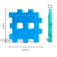 thumbnail image 3 of Fit and Fresh Cool Coolers Kids Puzzle Ice 6 pack Medium Size, 3 of 8