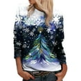 thumbnail image 1 of Sudadera para Mujer Cuello Redondo Sudaderas Moda Estampado Manga Larga Cómodo Transpirable Odeerbi  ODB-5, 1 of 5