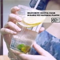 thumbnail image 5 of 100 Count- 16oz Crystal Clear PET Plastic Cups, Disposable Drinking Party Cups, 5 of 7