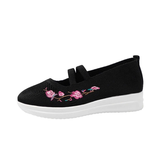 Amzcrzy Zapatos de mujer,Zapatos de mujer,Zapatillas de mujer, Zapatos de cuña de malla informales, cómodos y transpirables para mujer. Sandalias Mujer Zapatillas De Casa