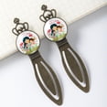 thumbnail image 3 of Mother's Day Unique Vintage Copper Crown-Shaped Bookmarks - Set of 2, Stainless Steel Reading Accessories for Book Lovers and Readers, 3 of 5