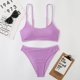 thumbnail image 5 of Conjunto de Bikini de Dos Piezas Con Contraste de Pecho Alto Para Mujer Odeerbi ODB117664, 5 of 5