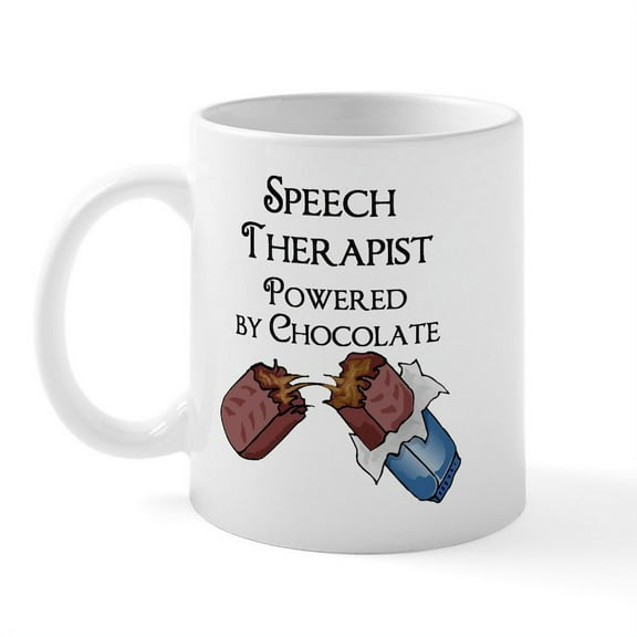 CafePress - Speech Therapist Mug - 11 oz Ceramic Mug - Novelty Coffee Tea Cup