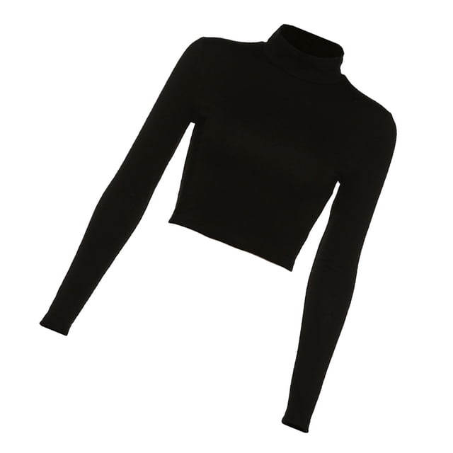 Qarigey 2021 mujeres Sexy ceñido al cuerpo fiesta vendaje espalda descubierta correas Clubwear camiseta cuello bajo triangulación de envío Prendas para la parte del cuerpo Negro S
