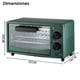 thumbnail image 3 of Horno Electrico De Mesa Doble Resistencia 7 Litros 600w You, 3 of 8