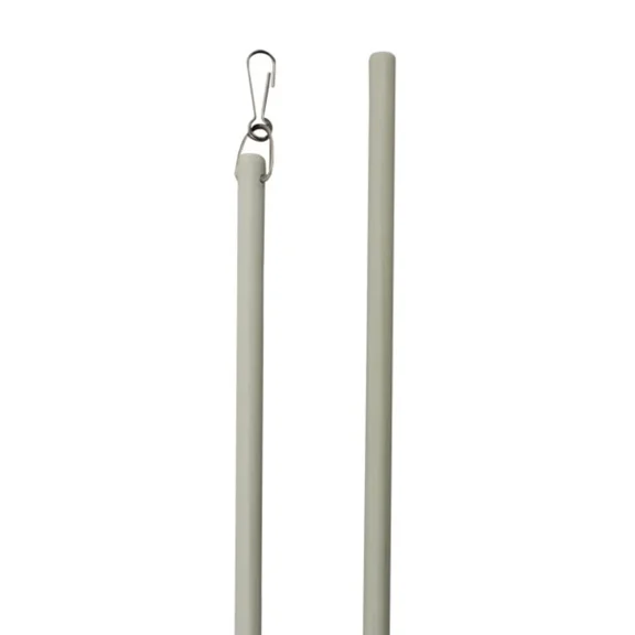 Kirsch 36" Fiberglass Drapery Baton Wand With Stainless Steel Snap Hook