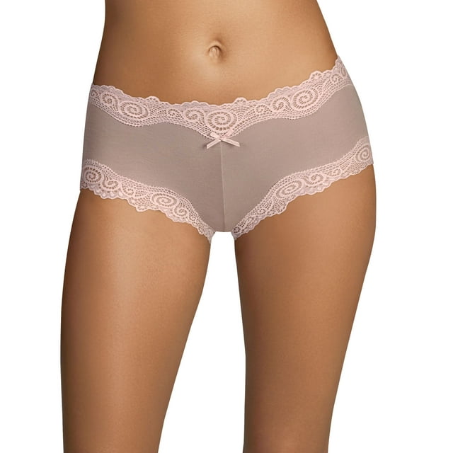 Maidenform Cheeky Women`s Scalloped Lace Hipster, 5