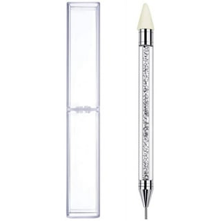 ASKELI Rhinestone Picker Tool Wax Pen, 2pcs Dual-Ended Wax Pencil for  Rhinestones Applicator, Rhinestone Dotting Pen for Nail Jewel Gems Diamond  DIY