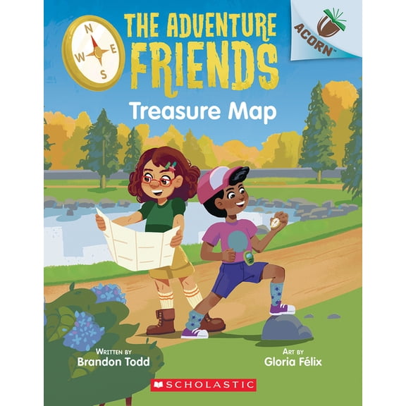 The Adventure Friends Treasure Map: An Acorn Book (the Adventure Friends #1): Volume 1, (Paperback)