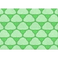 thumbnail image 1 of Ahgly Company Indoor Rectangle Patterned Stoplight Go Green Area Rugs, 8' x 12', 1 of 6