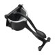 thumbnail image 1 of Exprimidor manual de cítricos, recubierto de teflón para frutas, extractor de jugo portátil y conveniente para bebidas y cócteles con clip para alimentos: Negro JM, 1 of 5