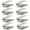 30 to 12mm, variant on 8Pcs Square Glass Clamps Aluminum Alloys Shelf Clip Frameless Glass Shelf Bracket Holder Heavy Duty Glass Clamps Clip