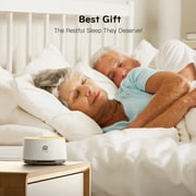 Dreamegg White Noise Sound Machine for Baby Adult Sleep with Night Light for Kids Bedroom