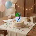thumbnail image 6 of Cartoon Mermaid Number Birthday Candle - Glittery Underwater - Themed Design with Crystal - Like Accents for Kids’ Birthday Parties, Cake Decorations, Celebration Events, 6 of 7