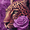 Leopard Rose, variant on UXIEQU Cowboy on Horseback Canvas Wall Art Print 15.75x11.81 Inches