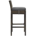 thumbnail image 2 of Modway Conduit Outdoor Patio Wicker Rattan Bar Stool, Multiple Colors, 2 of 3