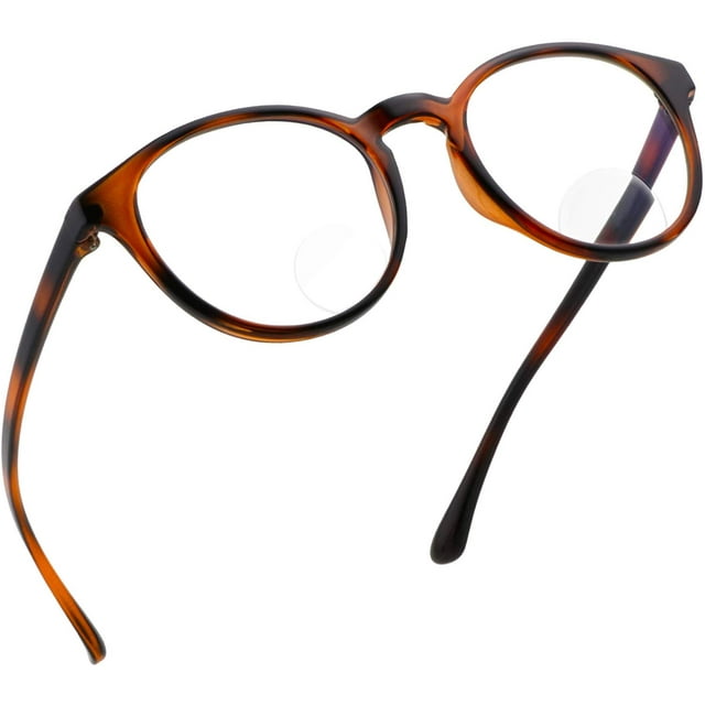 LifeArt Blue Light Blocking Bifocal Computer Reading Glasses with Transparent Lens for Women/Men