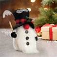 thumbnail image 3 of D-FantiX Christmas Snowman Gnomes Plush, 2 Pack Handmade Swedish Tomte Gnomes Scandinavian Figurine Nordic Gnome Plush Christmas Elf Doll Ornaments Christmas Gnomes Decorations Home Décor, 3 of 7