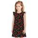 thumbnail image 1 of Fotbe Cherry Vestido de Dormir para Niñas de 3 a 10 Años, Mangas Cortas, Estilo Princesa, Pijama Camisón con Mangas Voladas-Small, 1 of 6