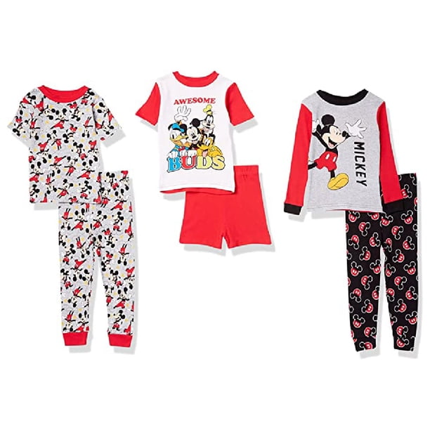 Set de pijama de algodón Mickey Mouse OH MICKEY 4T para niños de Disney