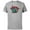 Athletic Heather, variant on Mickey Mouse 28 Varsity - Short Sleeve Cotton T-Shirt for Adults - Customized-Royal Heather