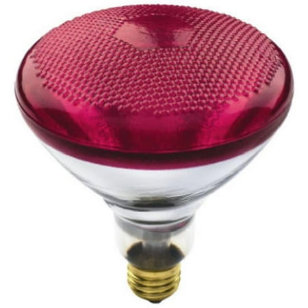 100w Flood - 70894 100W BR38 Westpointe Flood Beam Accent Reflector Light Bulb, Red