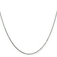 thumbnail image 3 of Leslie's 14K White Gold .8 mm Box Chain (Weight: 2.12 Grams, Length: 18 Inches), 3 of 5