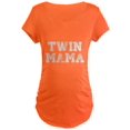 thumbnail image 1 of CafePress - Twin Mama Twin Mom Maternity T Shirt - Maternity Dark T-Shirt, 1 of 1