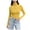 Yellow, variant on Rotm Compression Shirt Women's Crew Neck Long Sleeve Shirts Basic Loose Fit Layering Tops Beige,M