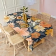 thumbnail image 2 of Pioneer Flower Floral Print Pattern Rectangle Tablecloth 60"x120",Waterproof Polyester Rectangle Table Cloth, Wipeable Spillproof Polyester Tablecloth for Dining, Camping, Indoor and Outdoor, 2 of 6
