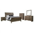 thumbnail image 2 of Frederick 5-piece Queen Panel Bedroom Set Weathered Oak, 2 of 8