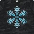 thumbnail image 4 of Inktastic Icy Blue Winter Snowflake Boys or Girls Toddler T-Shirt, 4 of 5