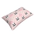 thumbnail image 2 of Fotbe Cute Cartoon Panda Pillow Cases - Envelope Closure - Luxury, Extra Soft, Cooling Pillow Covers - Wrinkle, Fade, Stain Resistant-16"x24", 2 of 8