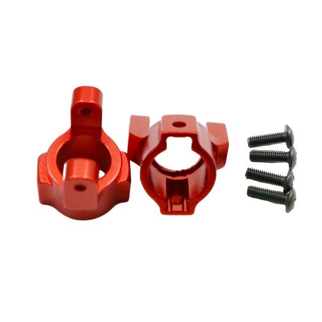 Bloques de ruedas Ounissouiy RCGOFOLLOW C Hubs RC para 1/10 Gen7 Crawler Rojo