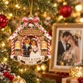 Personalized Acrylic Ornament Sweet First Christmas Newlyweds - Walmart.com