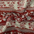 thumbnail image 5 of David Textiles 44" x 1 yard Cotton Country Lace Pre-Cut Fabric, Red, 5 of 6