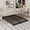 3 inch, variant on Bedofmine 3 inch Low King Bed Frame with Rounded Corner Legs Heavy Duty Metal King Size Platform Bed Frame No Box Spring Needed, Easy Assembly, Noise Free, Black.