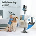 thumbnail image 4 of TASVAC Cordless Vacuum, 25Kpa Lightweight Stick Vacuum for Carpet Hardwood Floors Pet Hair, 4 of 11
