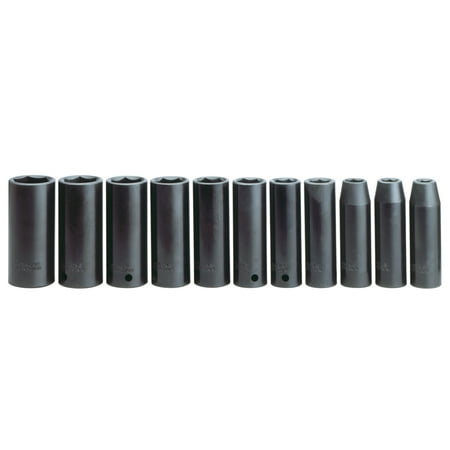 2in Drive Metric Impact Socket - Powermate 1/2 in. Drive Impact Socket Sets (Metric)