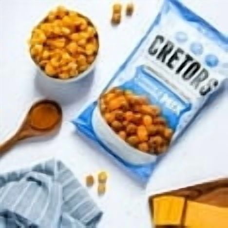 G.H. Cretors Handcrafted Small-Batch Popcorn Cheese & Caramel Mix, 7.5 oz pack of 4