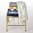 thumbnail image 2 of Jonathan Adler Nixon Baby Alpaca Throw, Charcoal, 2 of 3