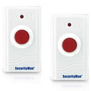 Angle View: Wireless panic buttons-2pcs pack